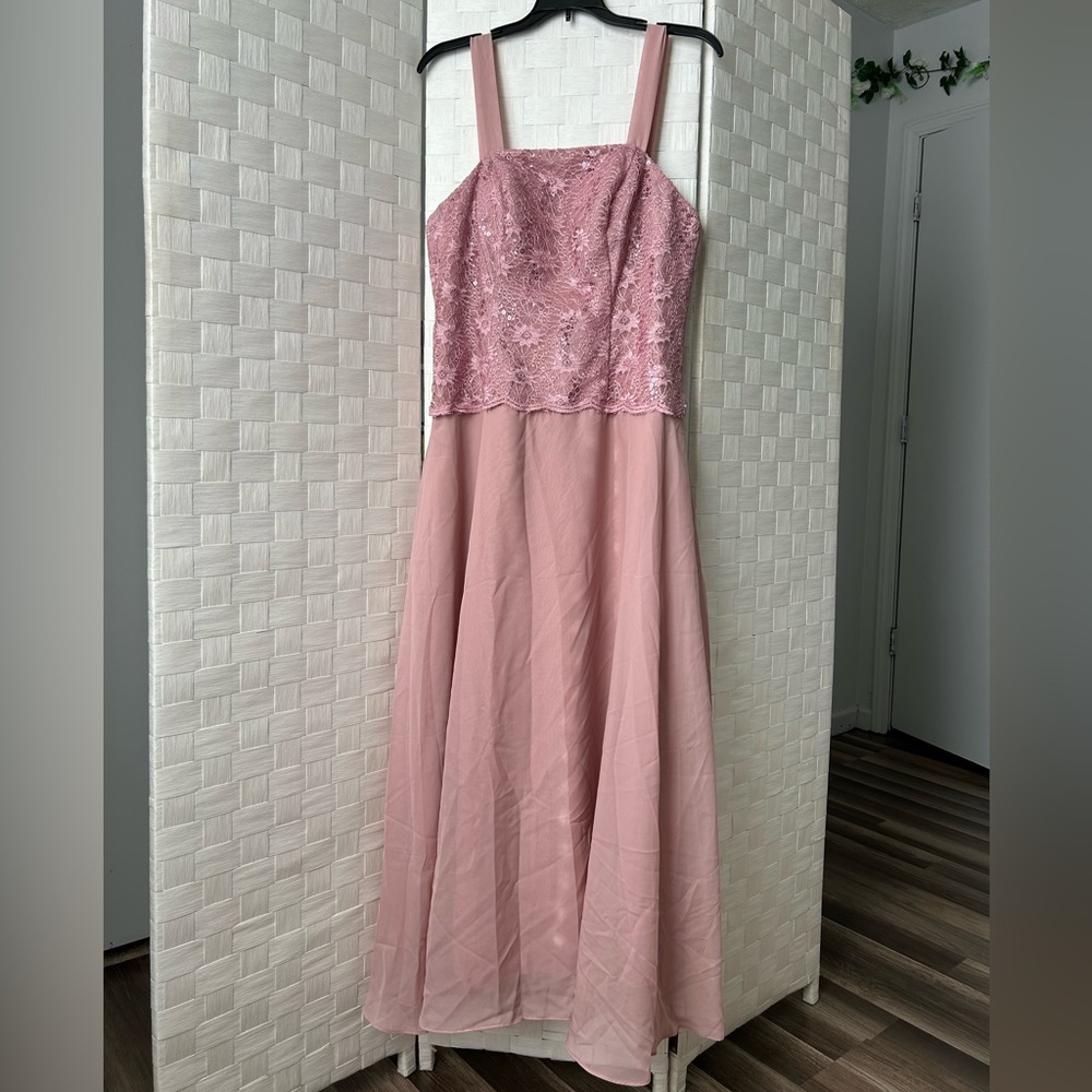 Dusty Pink Formal Dress | Prom Dress | Bridesmaid Dress | Holiday Dress